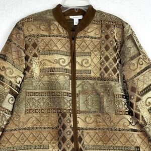 Vintage Dressbarn medium Beautiful Open Front Jacket